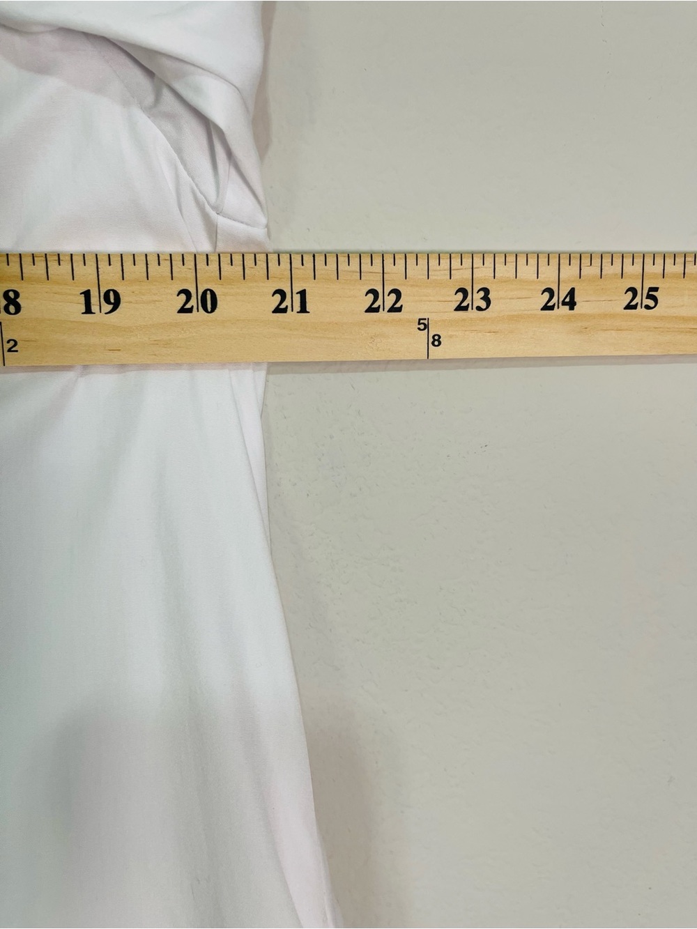 Madewell NWT Poplin Splitneck Midi Shirtdress Size Small in White - Picture 14 of 16